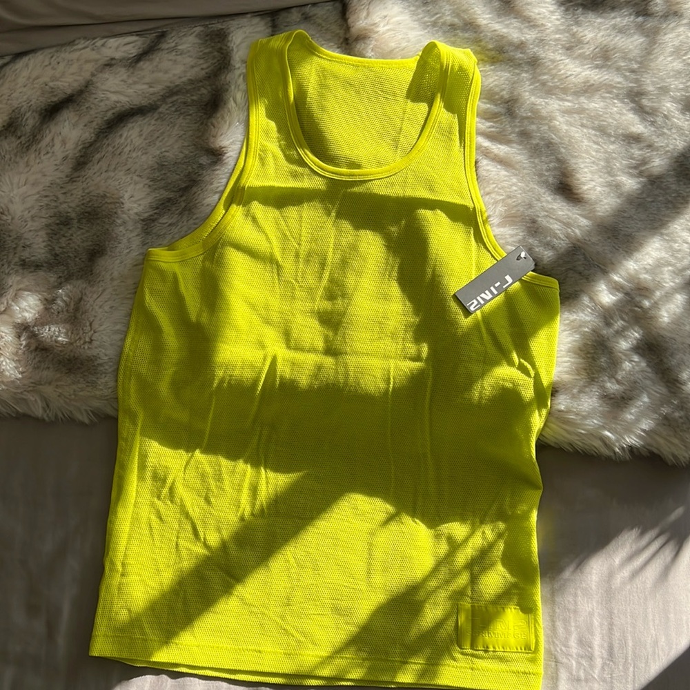 C-IN2 Scrimmage Neon Yellow Tank Top Size Medium